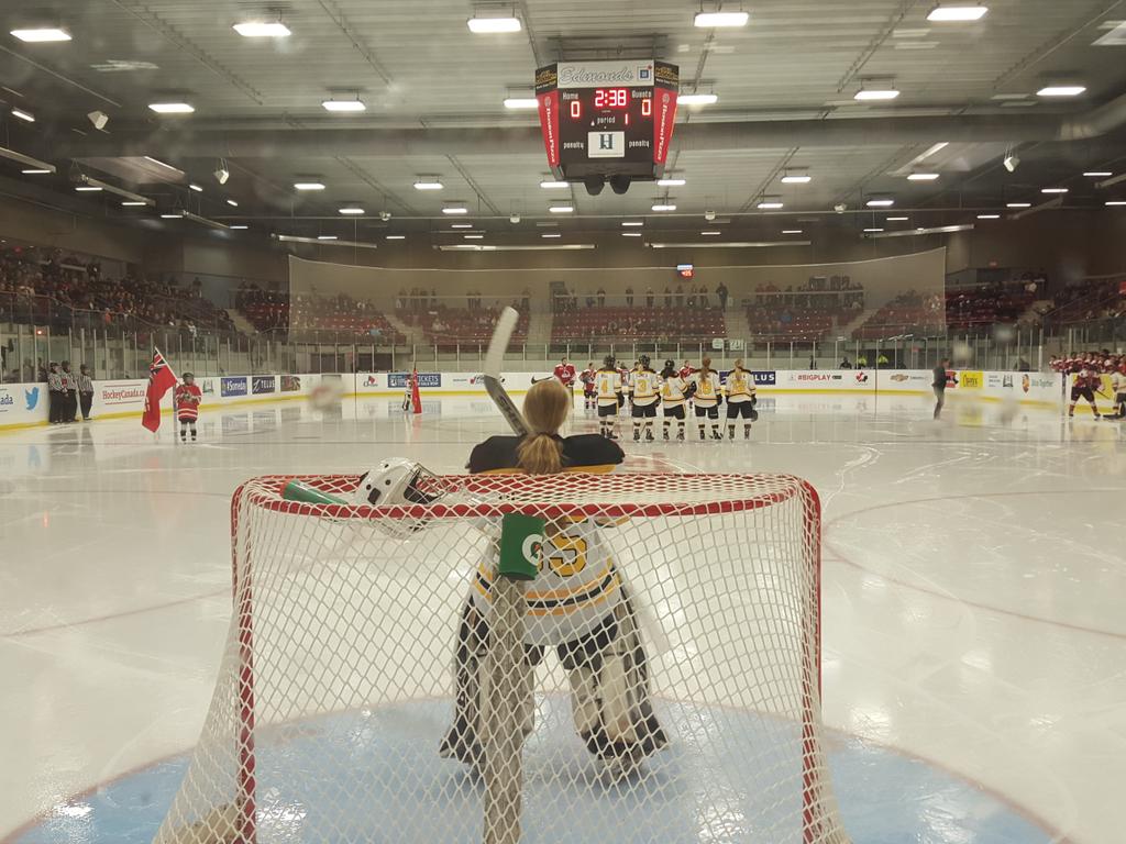 hockeymanitoba's tweet photo. Puck drop coming right up as team Manitoba goes for gold! #TeamMB #KnowYourHomeTeam #HM_POE #U18Nationals https://t.co/xRfvysHo36