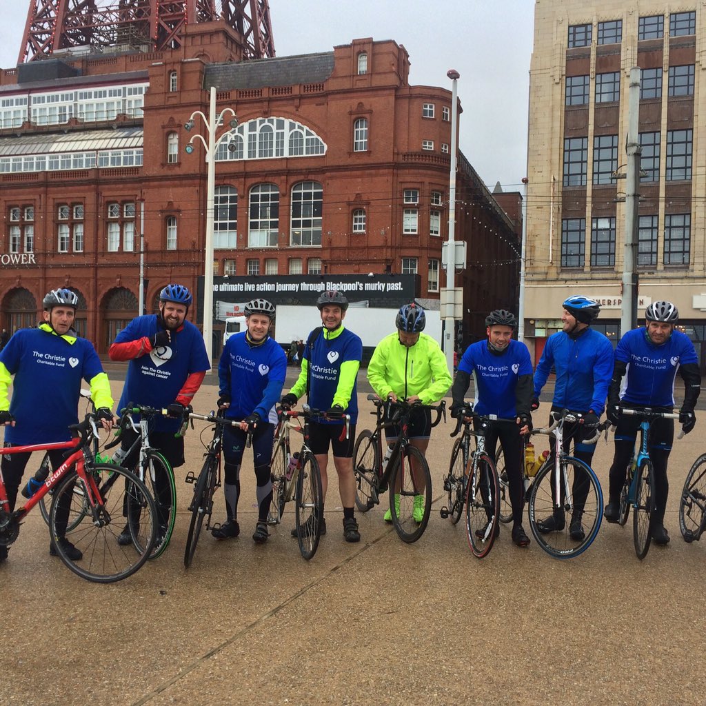 BlackWireCE's tweet photo. A cold, wet and windy one in Blackpool! Great team effort! https://t.co/Rth74rzxvA