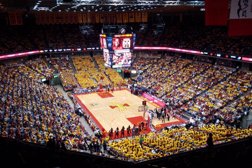 Loudest Basketball Arena
• ROUND OF 32 •

RT ~ New Mexico
Fav ~ Iowa State