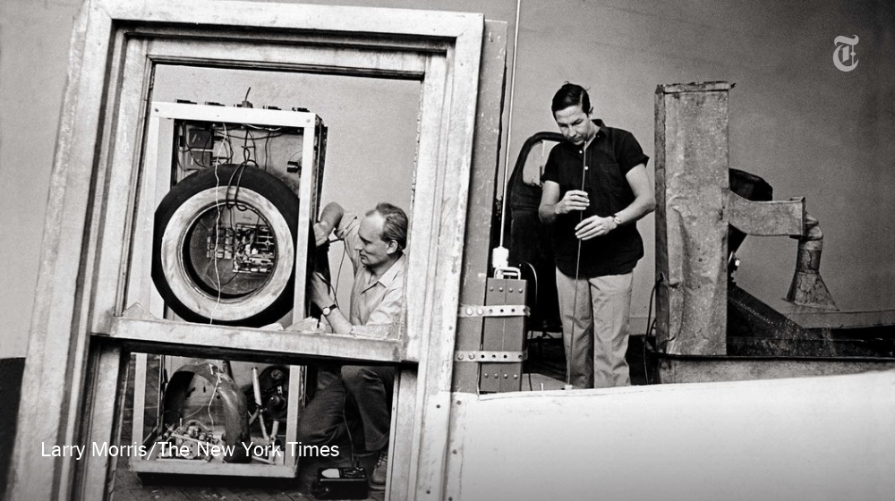 nytimesarts's tweet photo. Collaboration between artists and technologists goes back further than you think https://t.co/k2xIWOCUdP https://t.co/84jvPr9ZgW