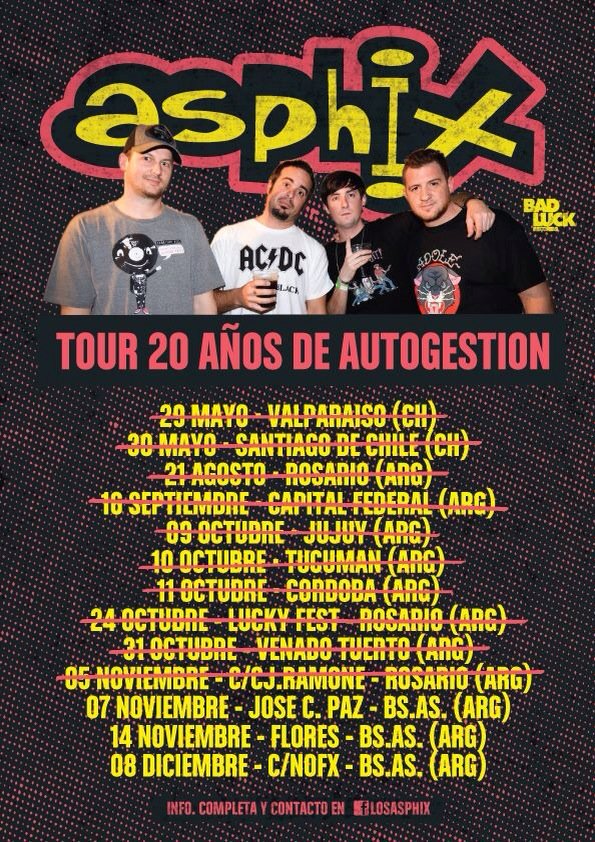 Vamos k se vienen los últimos shows del año!