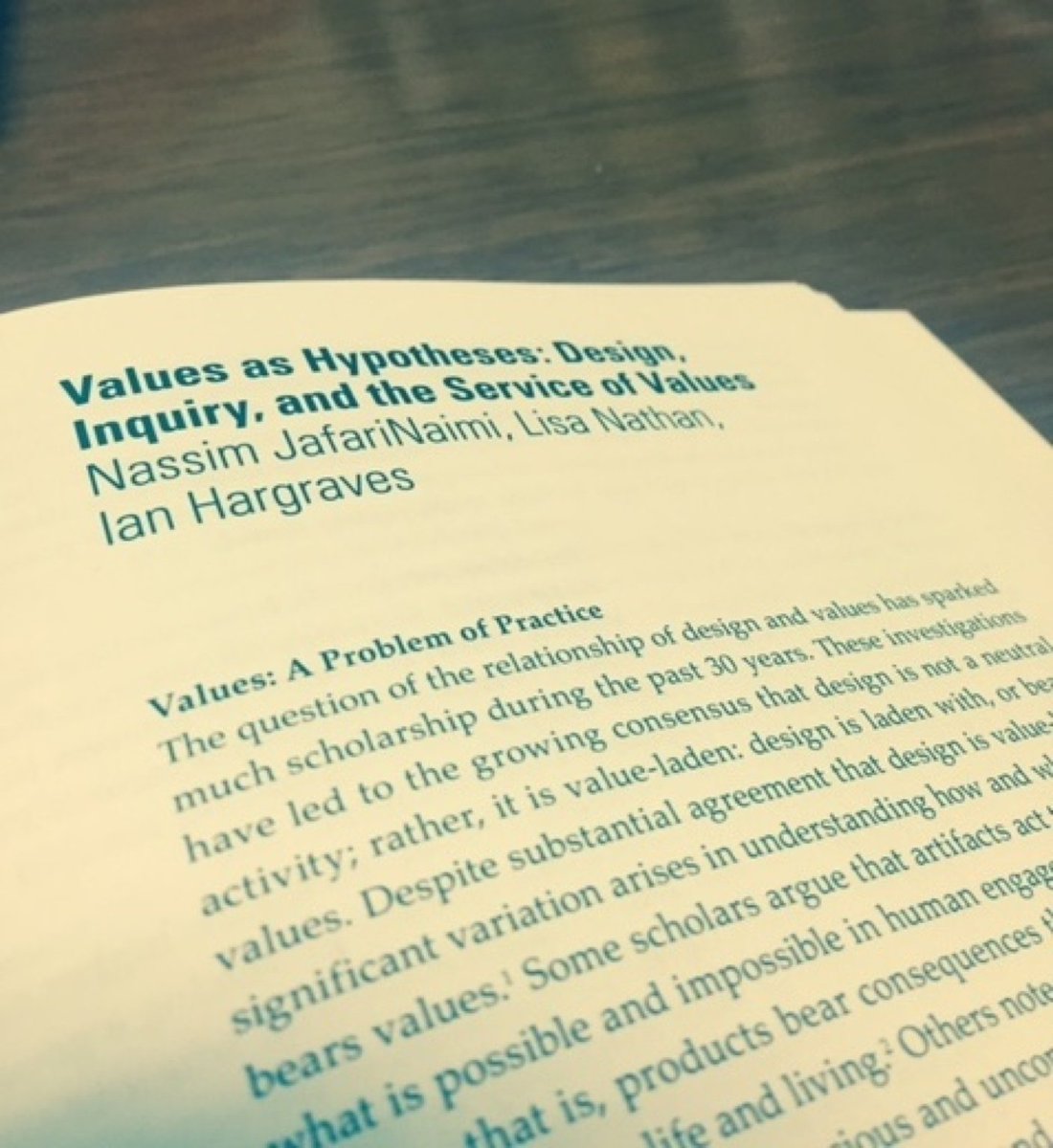 I treasure the inquiry &amp; friendship that developed with &amp; through this work. DesignIssues31(4) @nassimj <a href="/ihargraves/">Ian Hargraves</a>