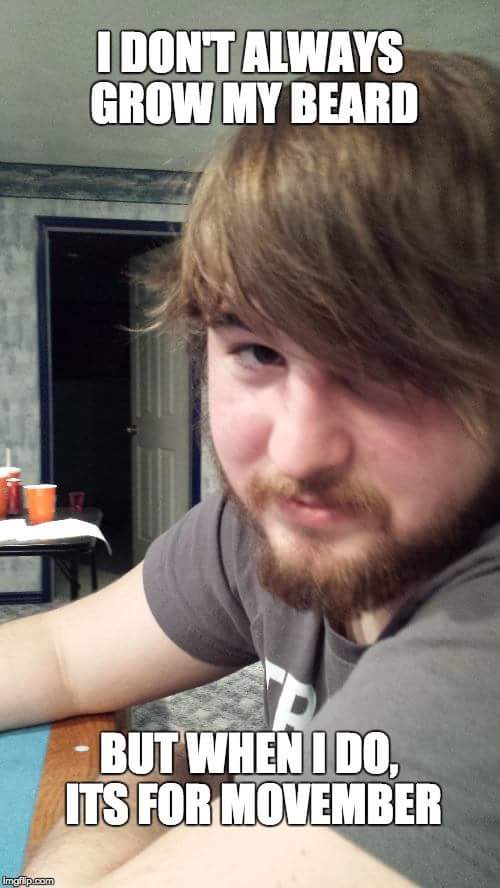 SC_ADVRecruits's tweet photo. It's #Movember2015! Show us your mo's. This is Cory's beard from 3rd year. We're pretty impressed. #beardgoals https://t.co/Xc6axlv3Us
