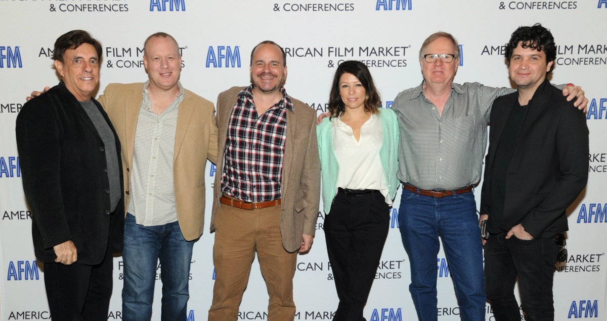 AFMOFFICIAL's tweet photo. .@CineTelFilmsInc @ETAFilms @theasylumcc @thehighlandfilm @ReelOneEnt @epic_pictures at AFM's Production Conference! https://t.co/3Zc9hDD3w8