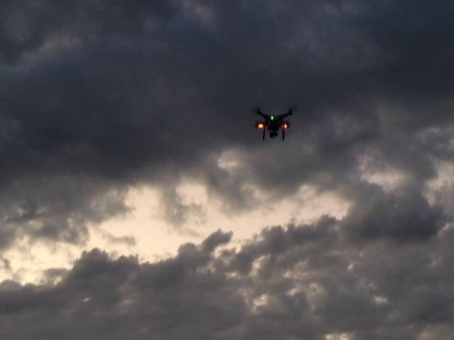 WaspNQ's tweet photo. Cute little Phantom faces off against ominous skies #dji #phantom #waspnq #dramatic https://t.co/6XK5FiM7v6