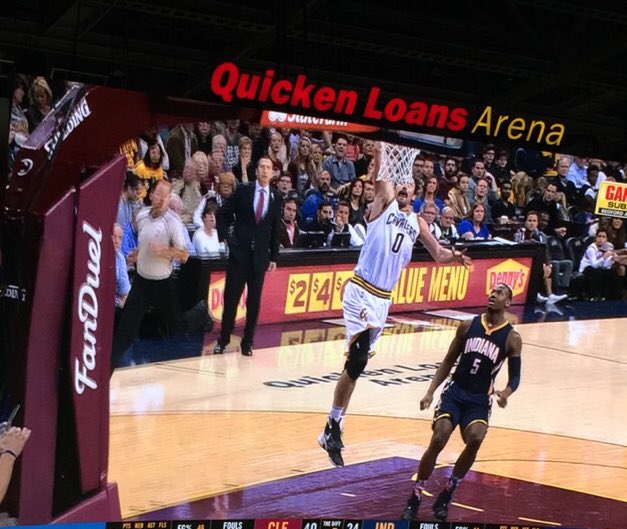 creative911girl's tweet photo. Great game tonight Cavs! #AlIinCLE https://t.co/GAOU5LxCnn