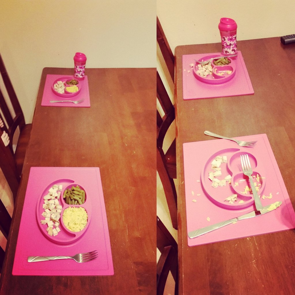 wen_mig's tweet photo. Before & After #Dinner with @ezpzfun #HappyMat ! #CleanTable #ezpzfun #WeLoveEzpz https://t.co/uV9oR4YsqF