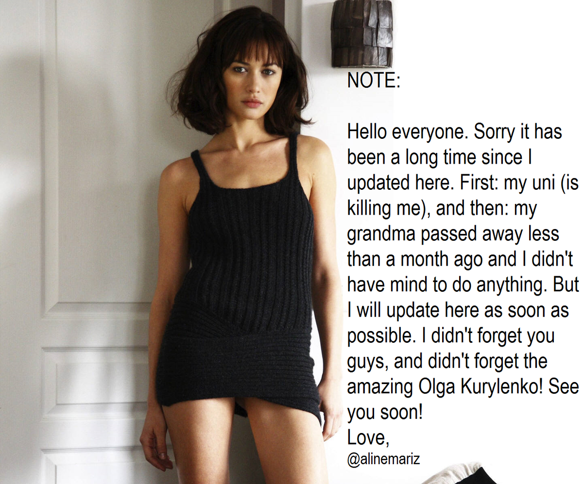 Hello everyone! Here is a note to <a href="/OlyaKurylenko/">Olga Kurylenko</a> and you all!