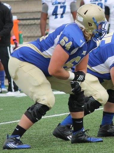 Karson Green – 2016 JUCO OL - Northeastern Oklahoma A&M Golden Norsemen, Miami, OK (Photo courtesy of Golden Norsemen Recruiting Twitter)