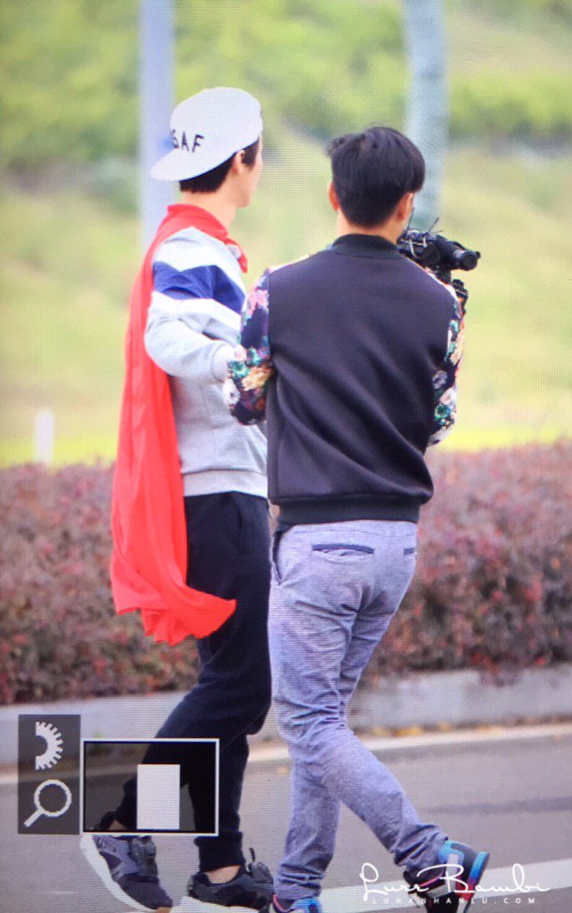 #Luhan #LuhanRunningManChina 151109 be careful