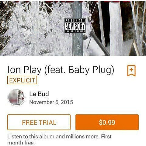 CountUpBud__'s tweet photo. https://t.co/wECDEn4Mvv
#GooglePlay #Itunes #Spotify
Prod By . Jae Trilla π₯π₯π₯ ft #BabyPlug #IonPlay #CountUp https://t.co/IVozuNR587