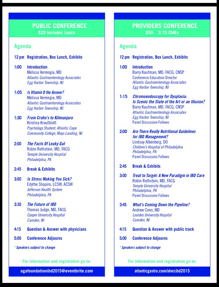 KKrautblatt's tweet photo. Cherry Hill, NJ - This Thursday! #ccfa #crohns #CrohnsDisease #IBD https://t.co/VsMFKmbGPO