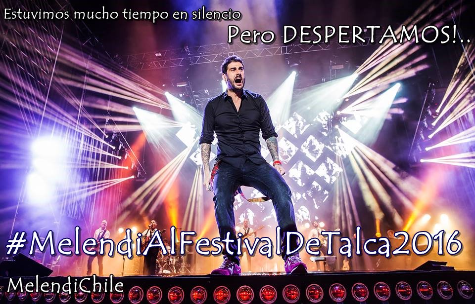 Fpipexd's tweet photo. Vamos familia @MelendiChile que lo conseguiremos! #MelendiAlFestivalDeTalca2016 https://t.co/4dBRCgBwN9