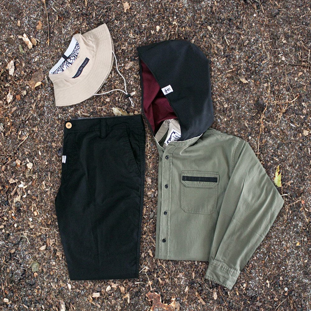 HighYouPromo's tweet image. Logo Tech Bucket Hat x Fossil Finder Hooded Woven x 5pocket Flat Twill Pant | @HighYouClothing #FallCollection2015