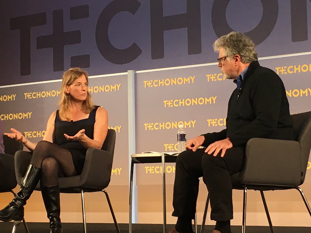 charleneli's tweet image. &quot;Computers are like people-how good they are depends on how you raise them&quot; @neuraltheory on algorithms #Techonomy15