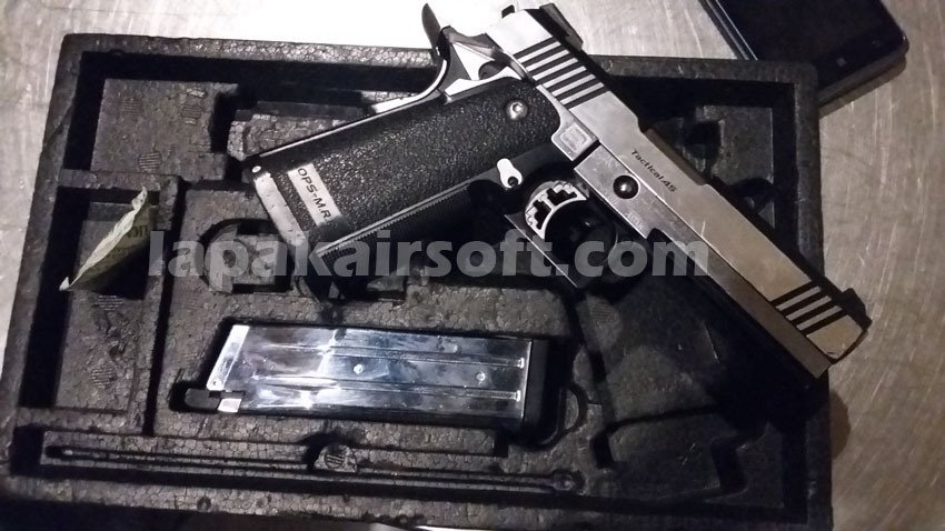 Jual Airsoft Gun Second Gas Blowback Rifle Kjw M4 Ris Full Aksesoris Youtube