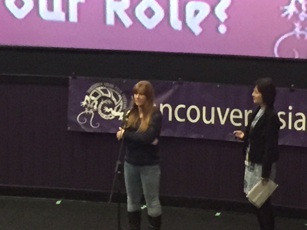 reelwestmag's tweet photo. Happening now: closing night film @VAFFvancouver #VAFF2015 co-presented by @VanWebFest https://t.co/fqpZjPEnql