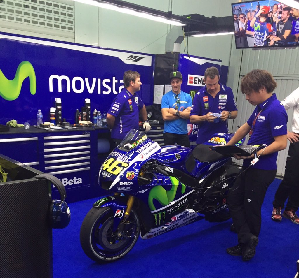 No one around was to interested in what's happening on the TV.