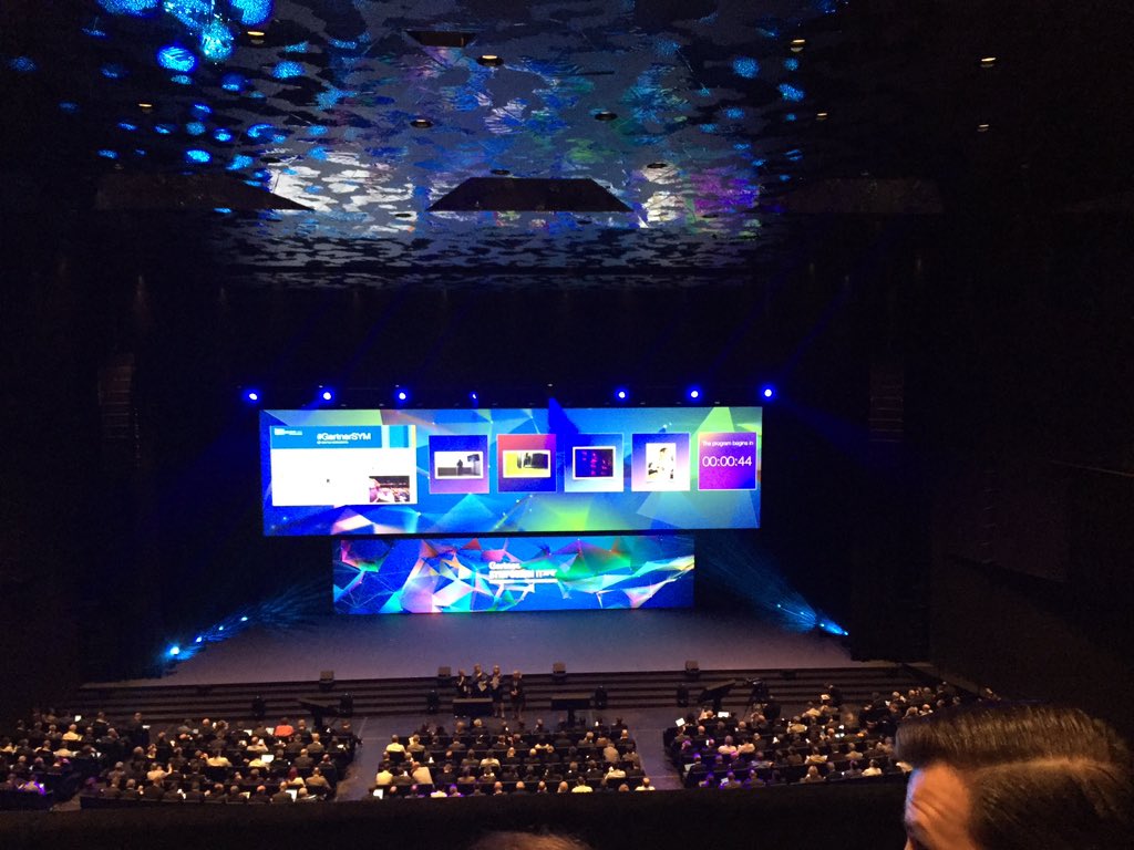 Tesgaard's tweet image. #GartnerSYM