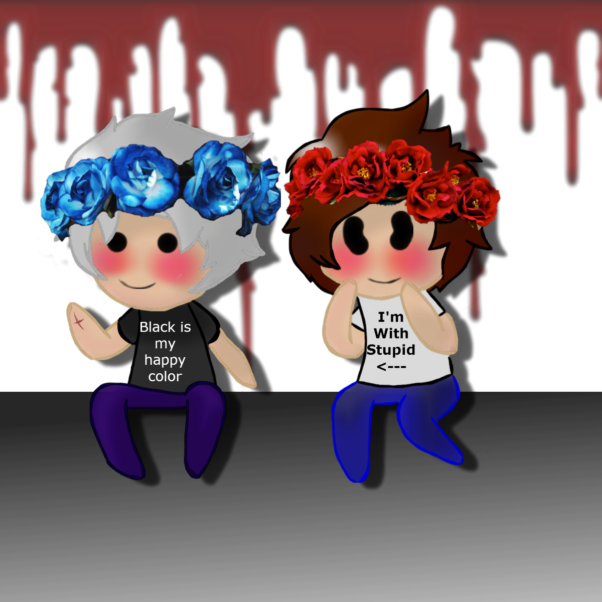 Doodle_Boner's tweet photo. My try at drawing #smol #darrenshan &amp; #steveleopard from the #cirquedufreak #bookseries..

#chibi #kawaii #vampire https://t.co/tN1VXlJnnw