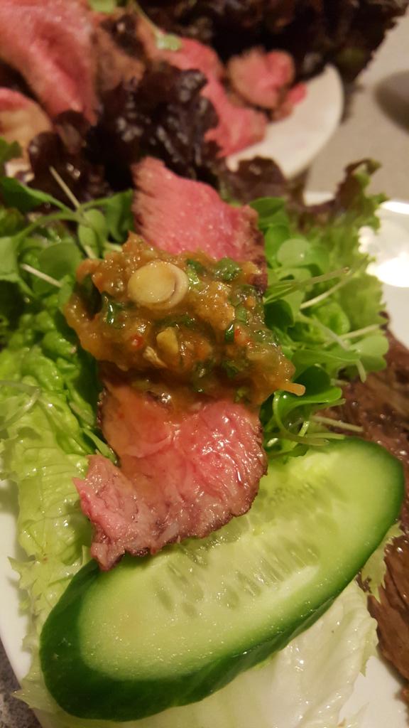 simplykhmer's tweet photo. Steak tuk prohok https://t.co/ehXLF4dSB8