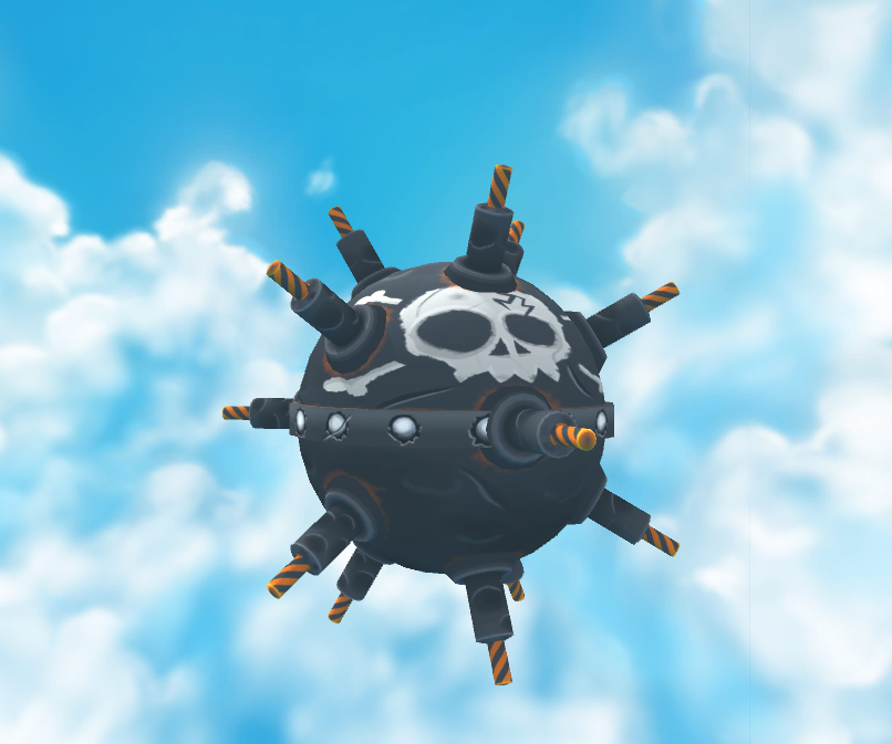 Harry_String's tweet photo. R U Mine? #PundayMonday 
Sky mine weapon for #ScourgeOfTheSkies
#indiedev #gamedev #madewithunity #gameart https://t.co/NFeBok79y8