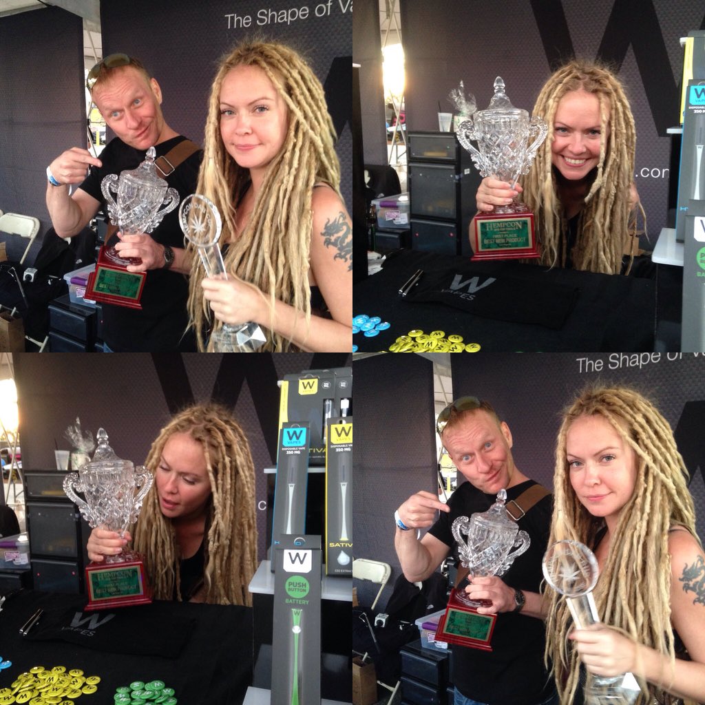 W_Vapes's tweet photo. Here's some @HEMPCON #HighLights from #SanBernardino & our #DabCup Champion award winning adventure! π Thank you! π https://t.co/bO4BMNWrYX