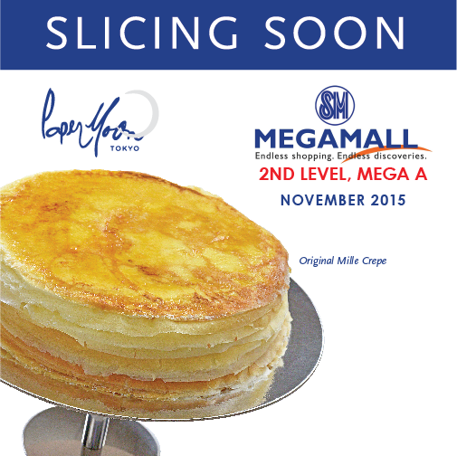 PaperMoonCafePH's tweet photo. Paper Moon SM Megamall very very soon! #papermooncafeph #papermoonmillecrepe #smmegamall https://t.co/Yybk7pQgu5