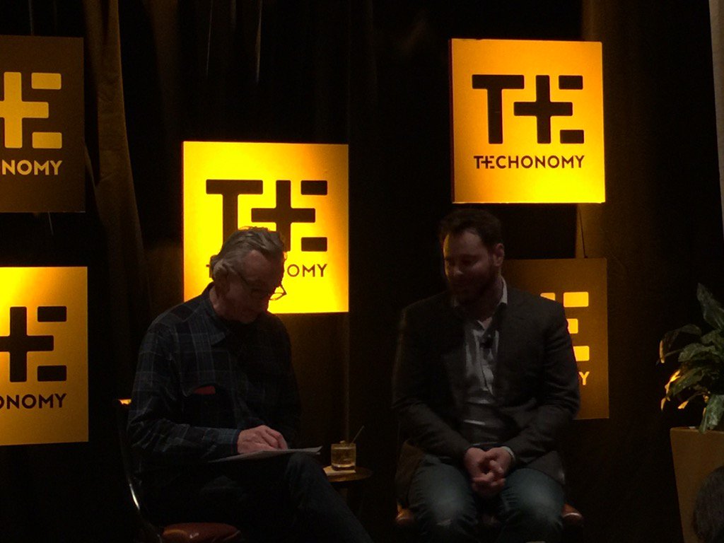 guibert's tweet image. Enjoying listening to Sean Parker now willing to fix health &amp;amp; politics after changing music #Techonomy15