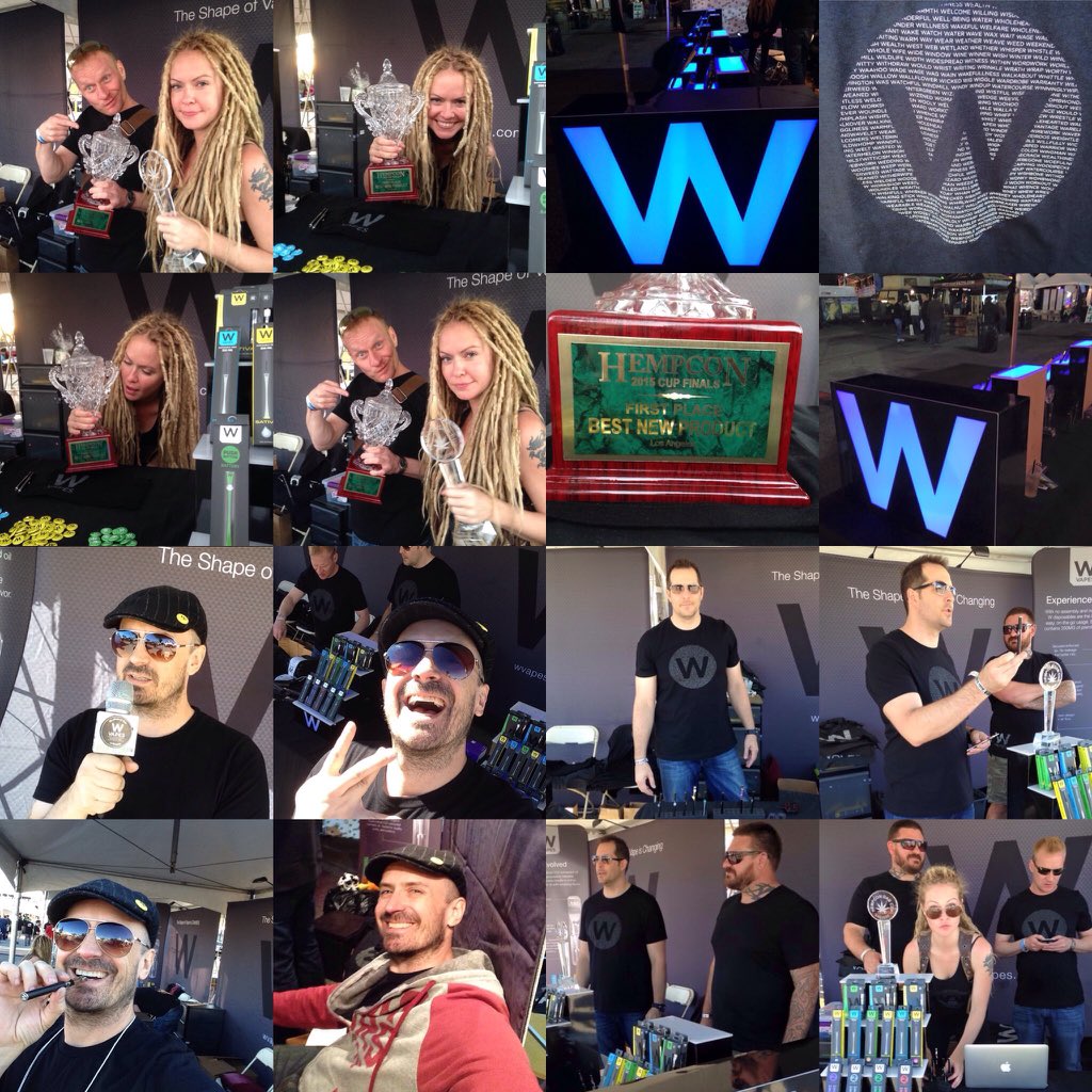 W_Vapes's tweet photo. The @W_Vapes team has had an amazing weekend! π We're so grateful to all, & proud to be 1st Place #DabCup Winners! π https://t.co/hgWepSJoOa