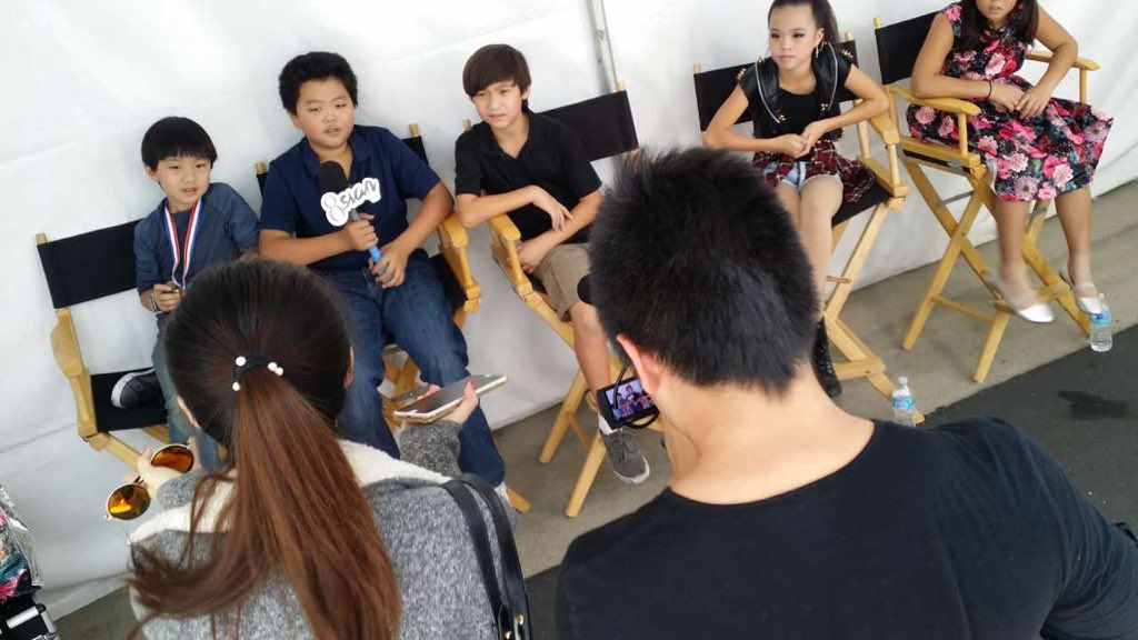 xrla's tweet photo. Interview w kids of #FreshOffTheBoat today at #kidsfestival2015 #LAJAJAKids #8siantv https://t.co/6XLpMHP4eo