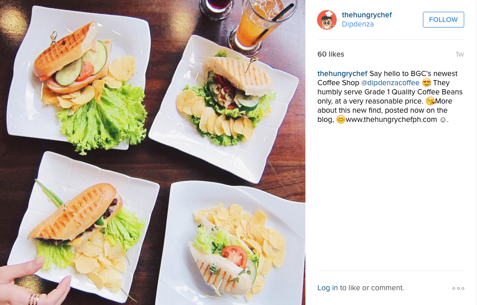 DipdenzaCoffee's tweet photo. Thanks for visiting, @thehungrychef87! Hope to serve you again soon. https://t.co/96rcu82TUm https://t.co/NZ9bR0TOJe