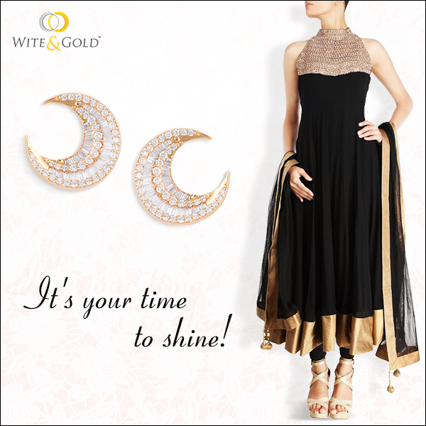 WitenGold's tweet photo. #TrendyTuesday Sparkle this festive season with these beautiful crescent earrings! https://t.co/Y9VBVs8GBc https://t.co/rnNt3d4M9w