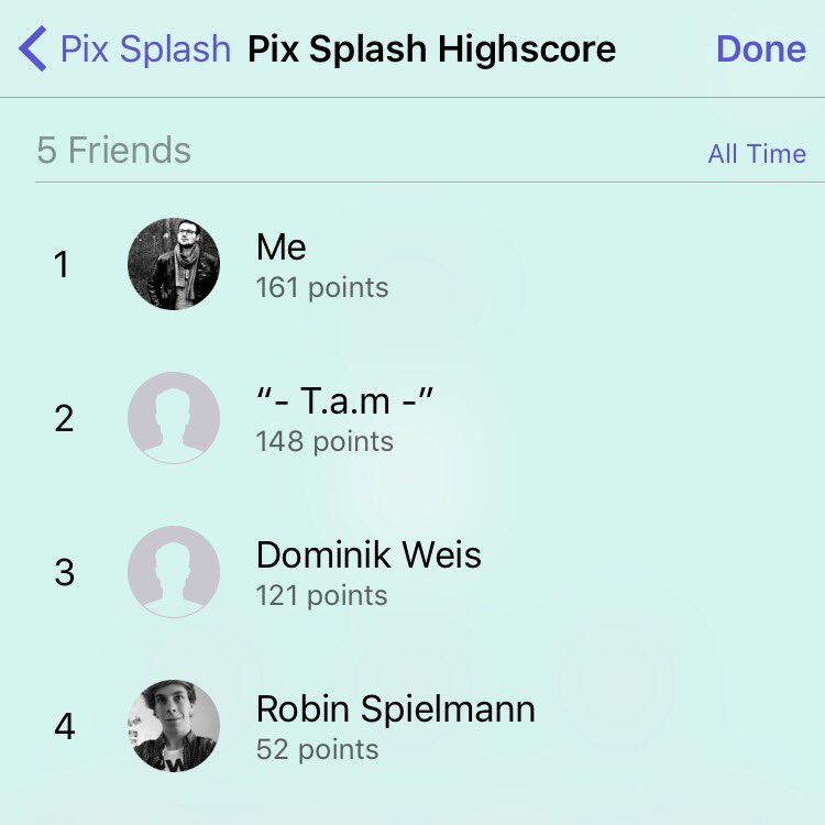 ChrisKSeidel's tweet photo. Still holding the record in #PixSplash ๐
I wonder how long you guys will need to beat me! https://t.co/KT5SmSMHVL
