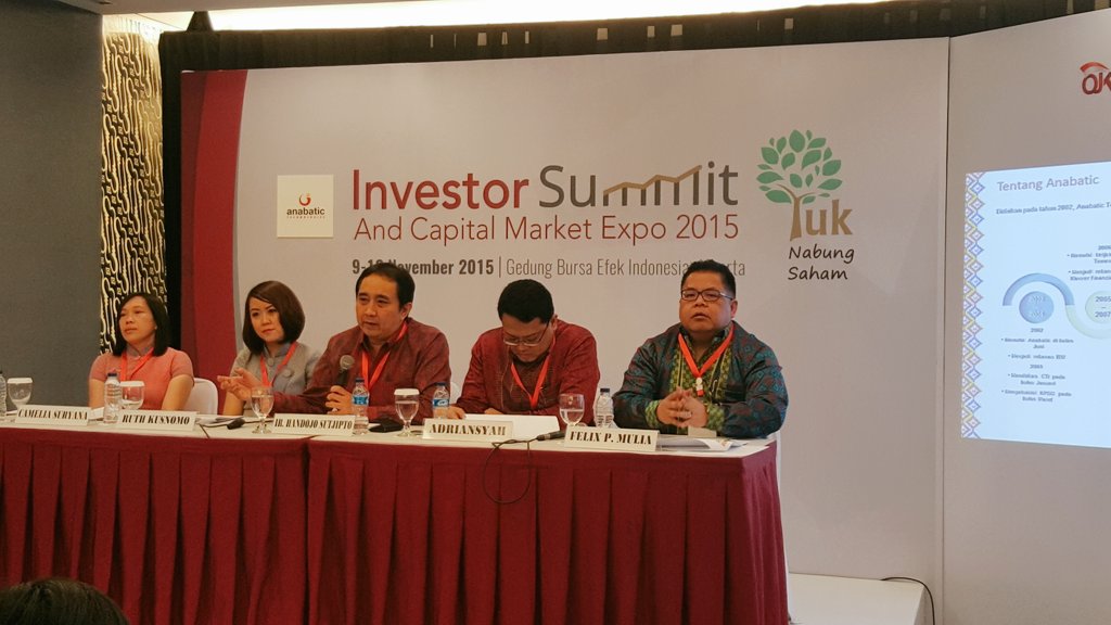 anabatic_tech's tweet photo. CEO Anabatic Handojo Sutjipto gives explanation about our journey &amp; transformation in IT &amp; Banking sector @IDX_BEI https://t.co/J4QsAWZ0ty