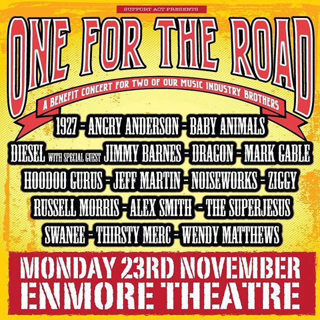 Join us on Nov 23rd for a very special night for Shane &amp; Mick. Tickets: bit.ly/OneForTheRoadT… #onefortheroad Sx