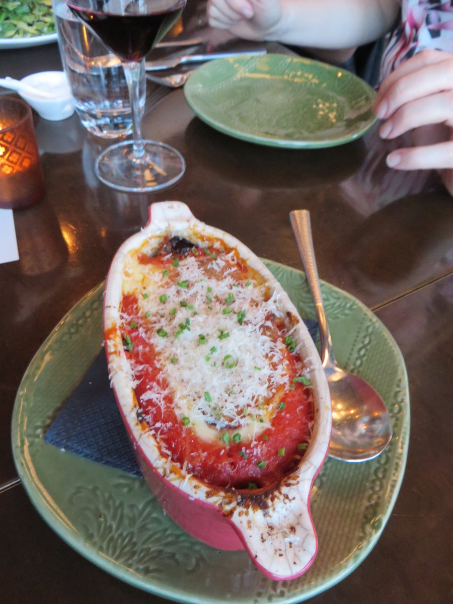 SoonLeeNZ's tweet photo. Eggplant parmigiana
Pappardelle w salt baked beetroot, soft quail's egg &amp; oyster mushroom
#Baduzzi #vegetarian https://t.co/2NCthzoUik