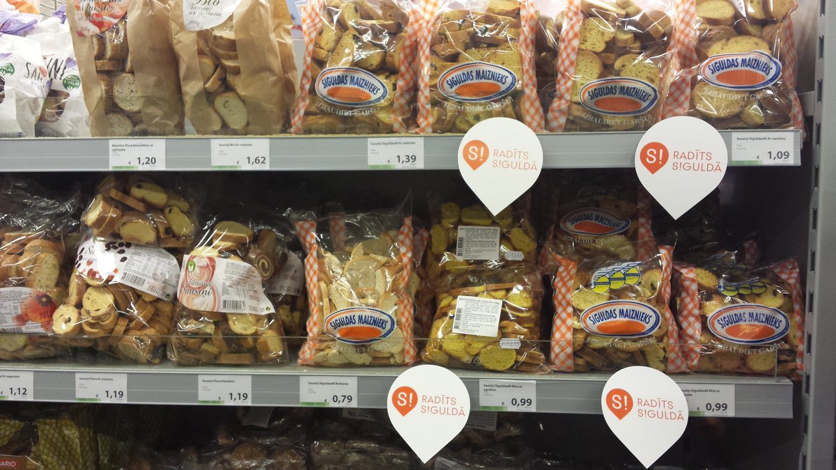 sigulda_aizrauj's tweet photo. Veikalos “Elvi” būs vieglāk pamanīt Siguldas novadā radītos produktus: https://t.co/cSsEQjtlx1 https://t.co/tnDb5qtryM