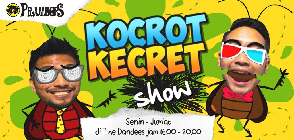 Prambors's tweet photo. Kecoa katanya menjijikan. Tapi ga berlaku untuk #KocrotKecret yang beredar di #TheDandees https://t.co/W9jr8LJ1u5