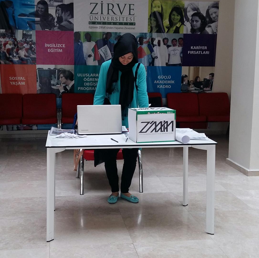 Seçimler başladı. Come and vote for presidential election of ZÜMİM club