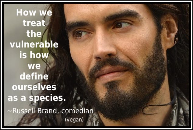 zbleumoon's tweet photo. #LoveAnimals

How We
Treat
The
Vulnerable
Is How
We
Define
Ourselves
As A Species
~ Russell Brand, comedian, vegan https://t.co/0l0lVChjvl
