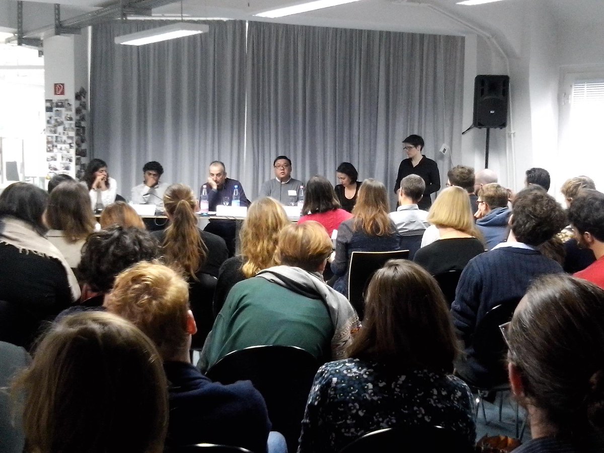 Berlin, Centerlaw Chair speaking at the ECCHR Alumni Meeting on transnational litigation and cooperation strategies