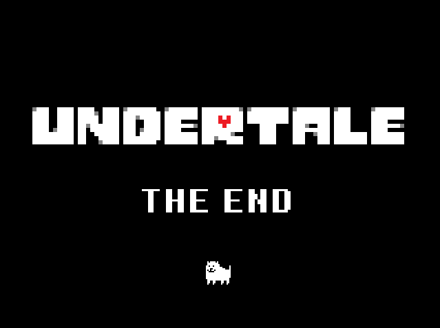 KoraKoraJora's tweet photo. I finished undertale! ;________; https://t.co/UZn3o7yQSZ