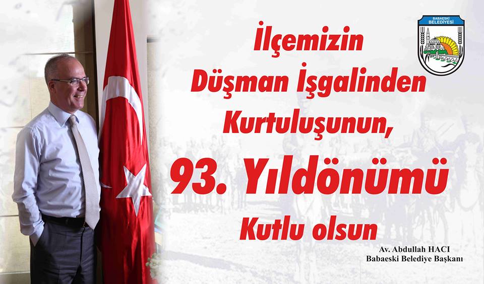 Güzel Babaeskimin güzel,aydınlık insanları Kurtuluş günümüz kutlu olsun.