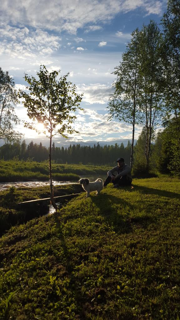 TheGuyWithDogs's tweet photo. Man's best friend. #Dog #Dogs #Sunset #Pets #MyDog #MyDogAndI #Animals #Finland #Moments #Memories #dogsoftwitter https://t.co/e7tvRIX52y