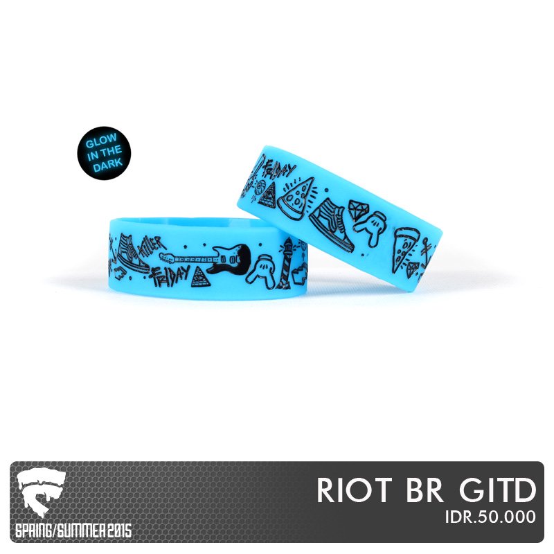 FridayKillerCo's tweet image. RIOT GITD Bracelet | IDR. 50.000 | Available at @inception_99, Jl.Soekarno hatta no.9, Kediri – Jawa Timur