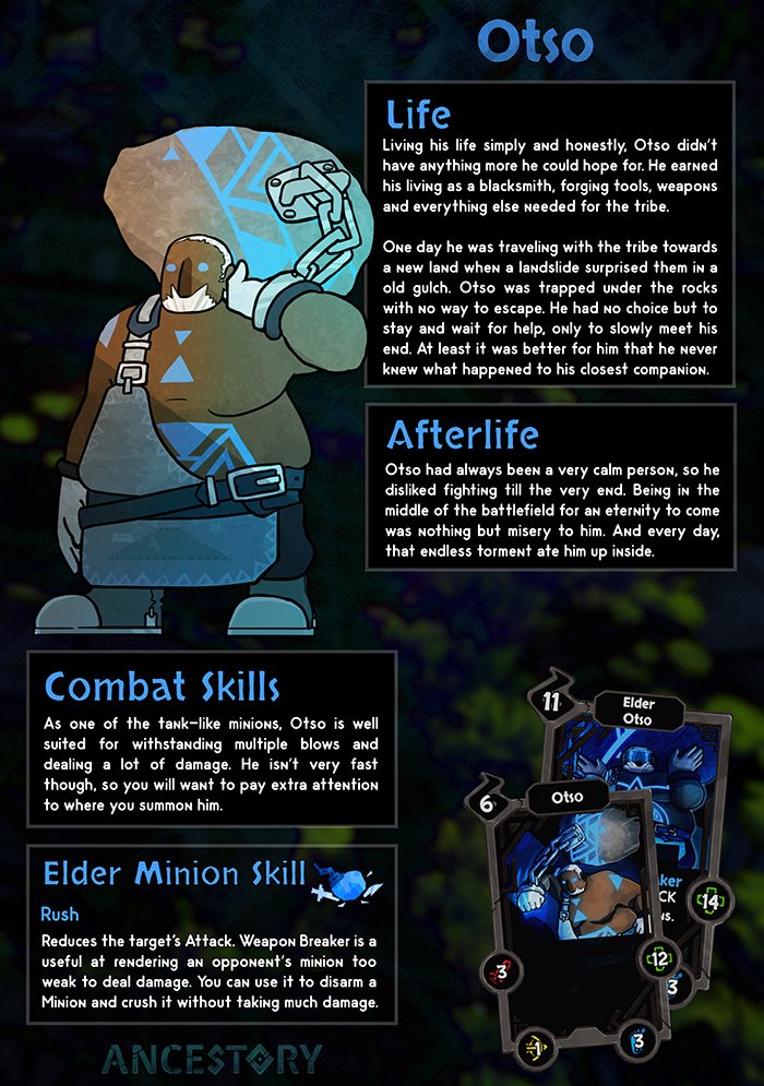 Smash your enemies with the tribe's blacksmith, Otso! #MeetTheMinions #indiegames