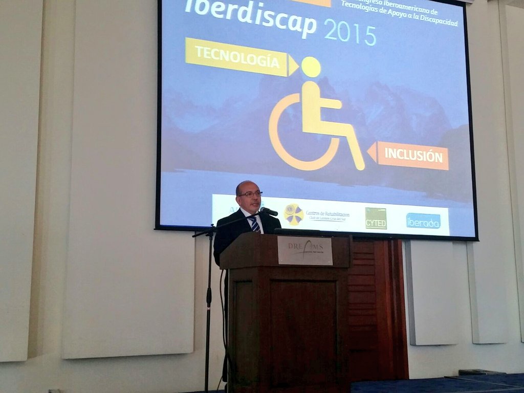 senadis_gob's tweet photo. En estos momentos se inagura la octava versión de #IBERDISCAP con la presencia de Directora Regional de @SENADIS12 https://t.co/js7uRBCcXC
