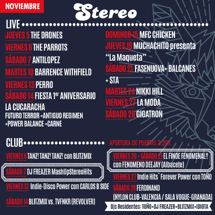 Mirad la programación que todavía nos queda por delante este mes. ¡BRUTAL! 💥😍