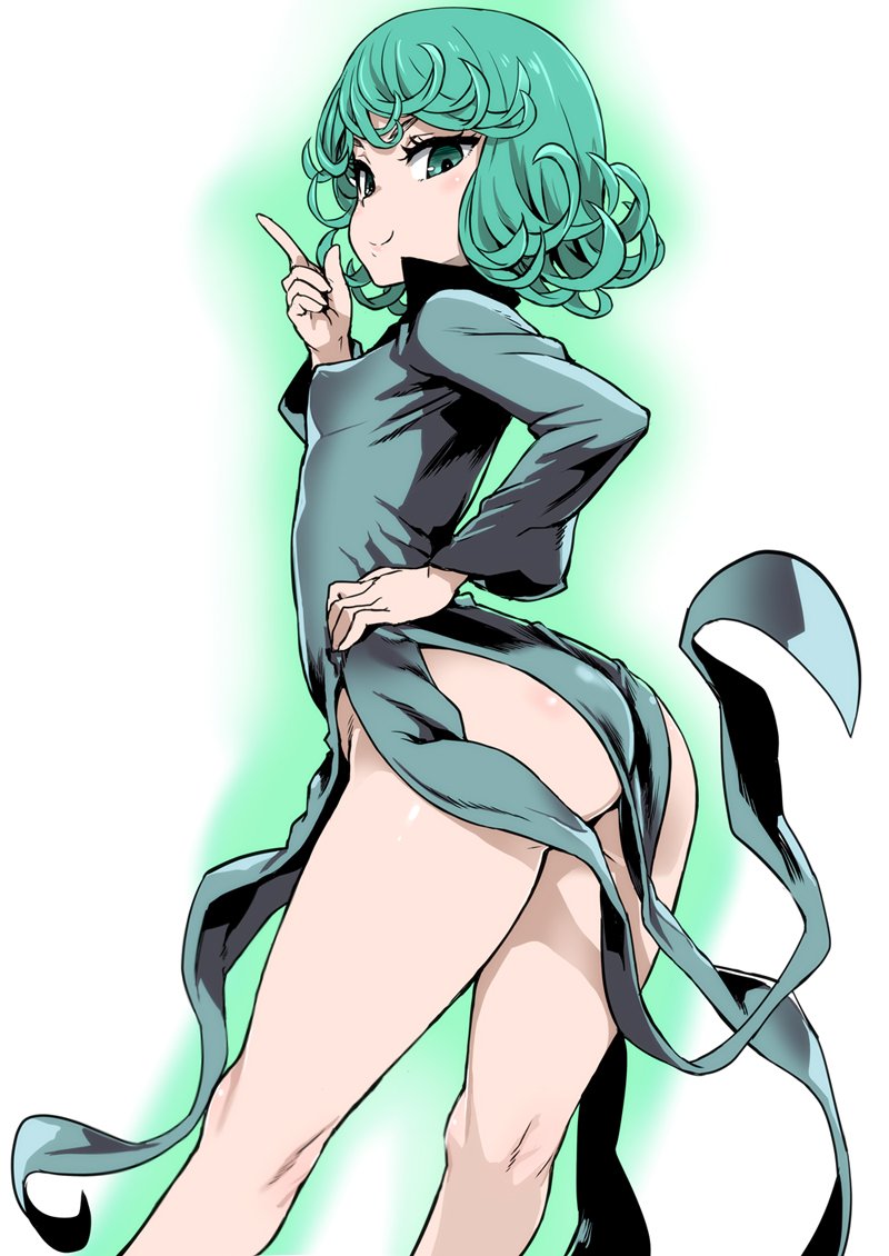 Victim_Girls's tweet photo. ワンパンマンアニメにもついに出てきたタツマキちゃん。あの身体のラインが完全に見えているノーパンスリットドレスのお尻と生足は２８歳児にしてはエロすぎますぞ・・・ https://t.co/Pzw77IqBKv
